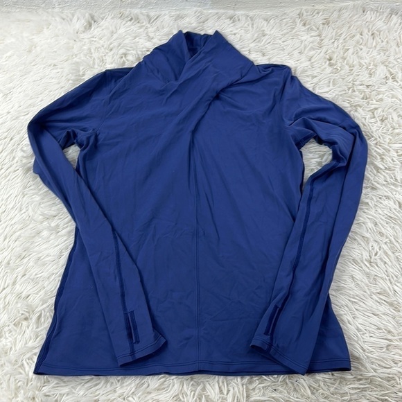 lululemon athletica Tops - Lululemon Ethereal Long Sleeve Gatsby Blue